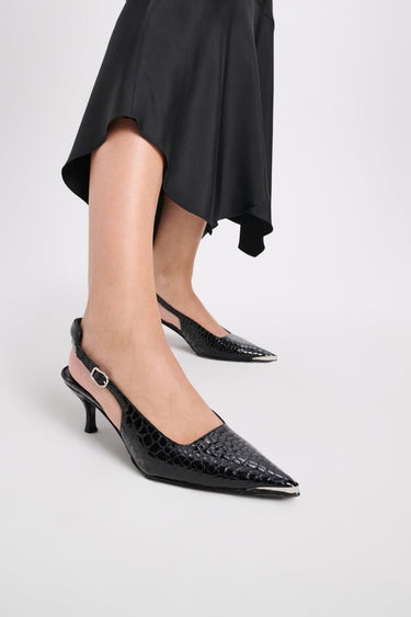 Dorothee Schumacher EXOTIC SHINE kitten heel on sale